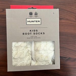 Hunter kids boots socks